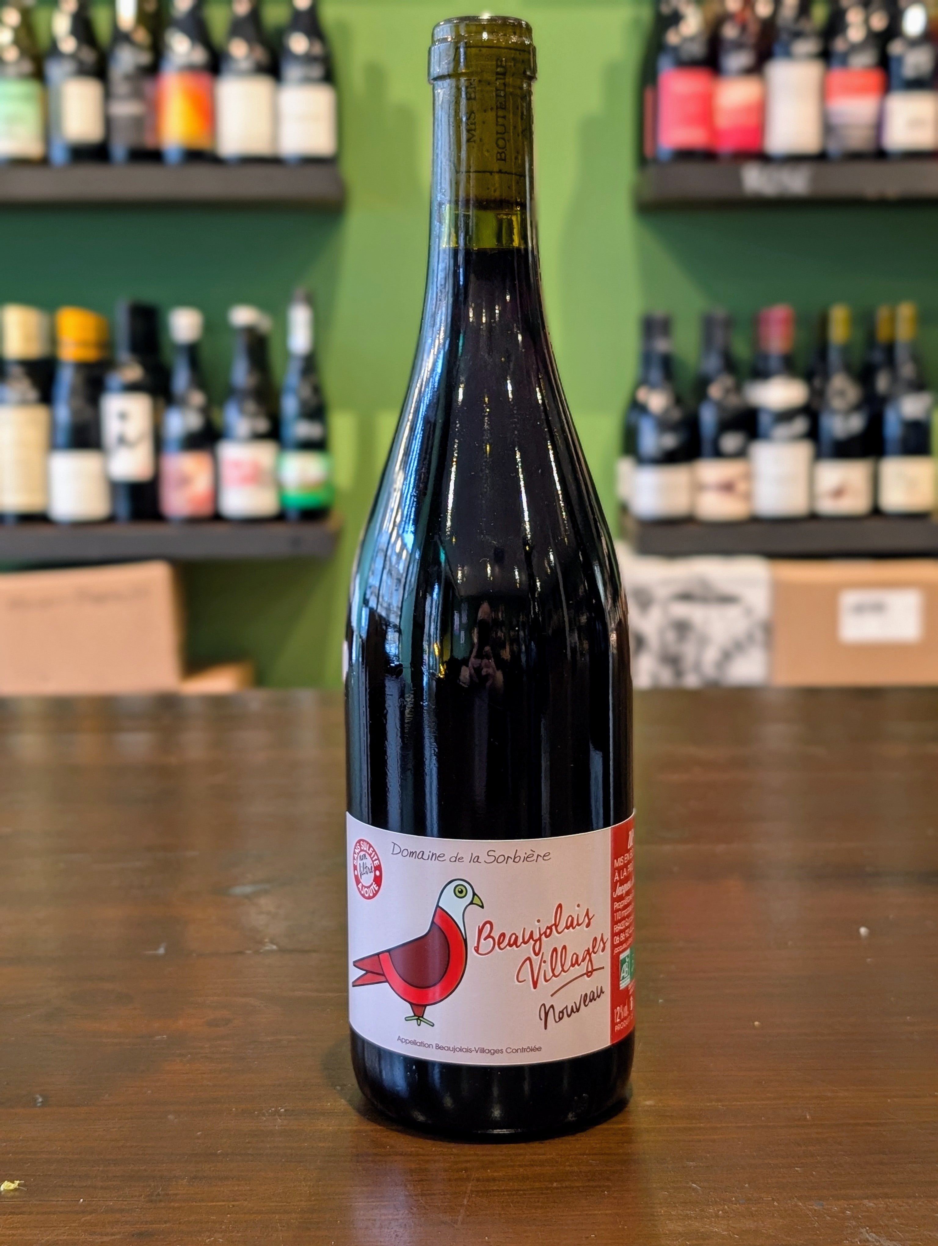 Beaujolais Villages Nouveau Red Label 2024 Made From Grapes