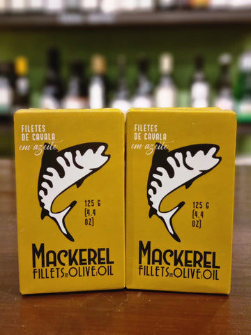 Mackerel Fillets in Olive Oil